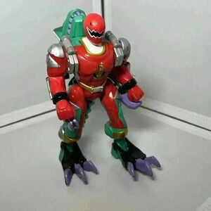 Power Rangers Dinosuar Thunder 8" MEGAZORD RANGER TRANSFORMER toy action figure